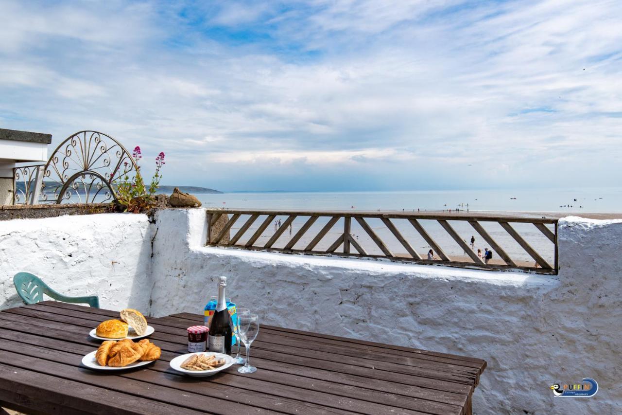 Kilmore - Beach Front House, Direct Beach Access, Spectacular Sea Views Saundersfoot Eksteriør billede