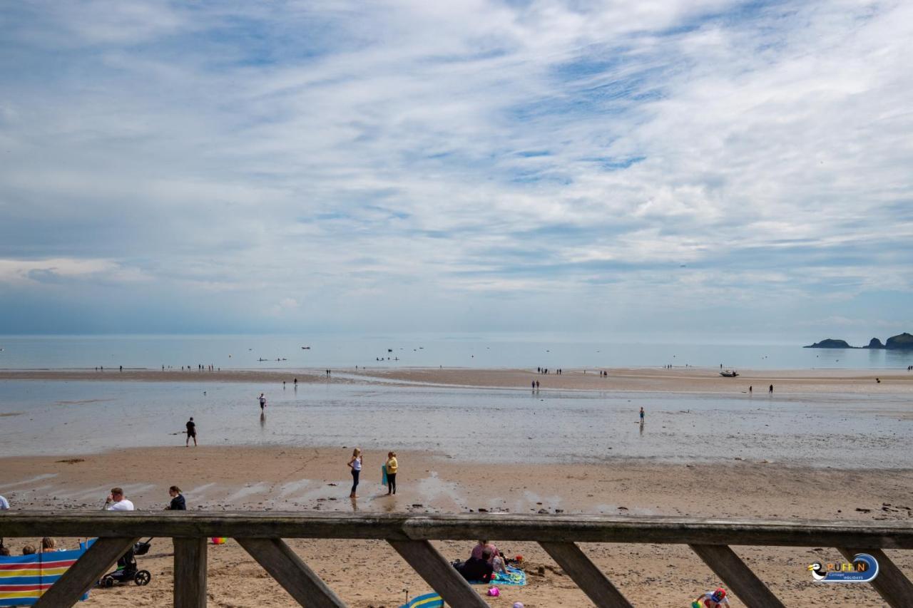 Kilmore - Beach Front House, Direct Beach Access, Spectacular Sea Views Saundersfoot Eksteriør billede