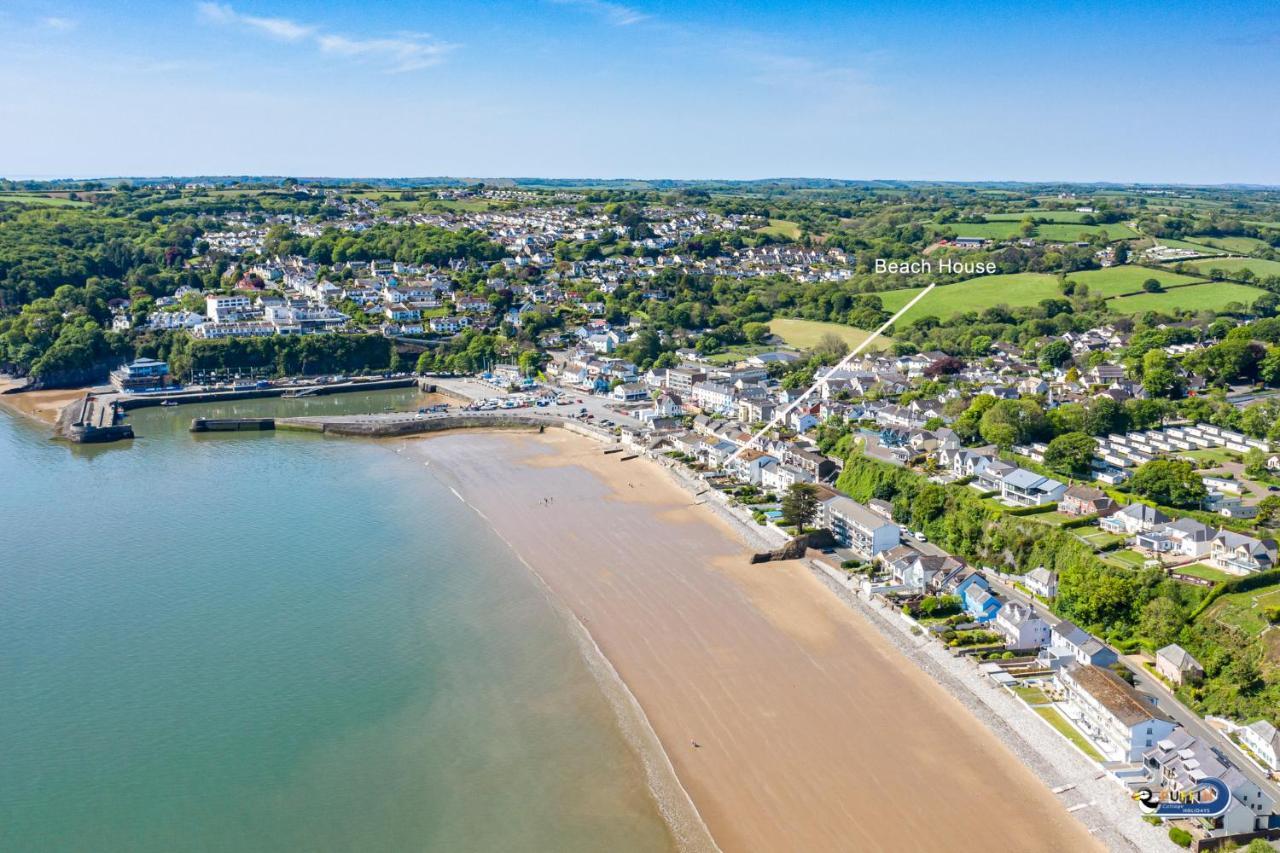 Kilmore - Beach Front House, Direct Beach Access, Spectacular Sea Views Saundersfoot Eksteriør billede
